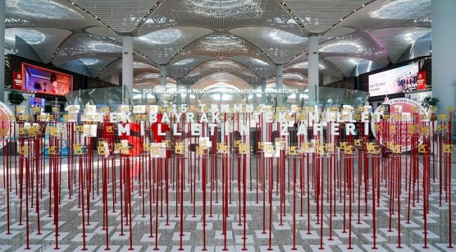 İGA İstanbul Havalimanı Kulesi kırmızı beyaz olacak
