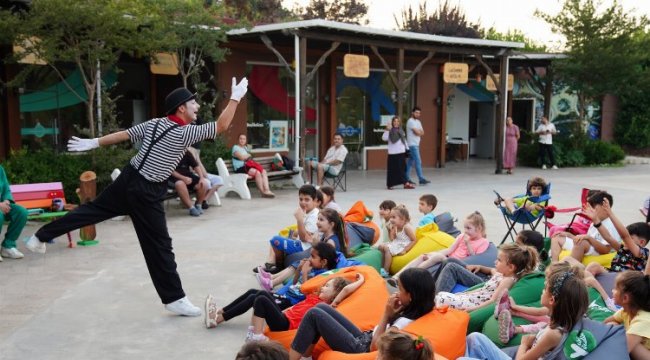 İstanbul Beylikdüzü'nde çocuklar 'Yaşam Vadisi'nde eğlendi