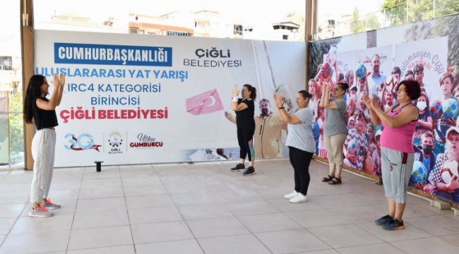 İzmir Çiğli'de kadınlara özel yaz spor kursları