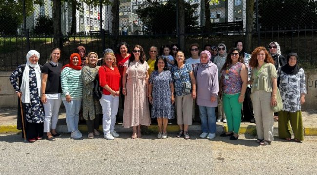 İzmit Akpınar’da kadınlarla buluşuldu