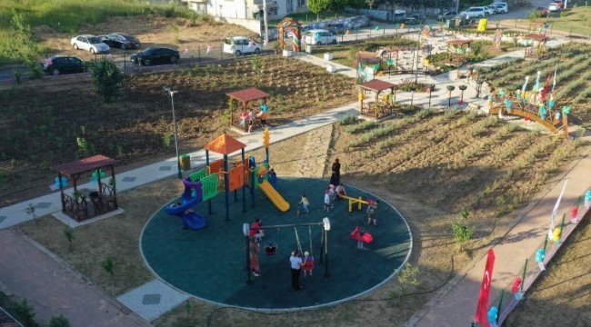 İzmit'te Utkan Mutman Kent Parkı'na ilk günden büyük ilgi