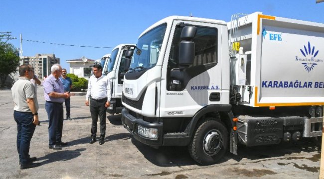 Karabağlar'ın araç filosunu gençleşiyor