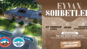 Kayseri Büyükşehir'den Eyvan Sohbetleri