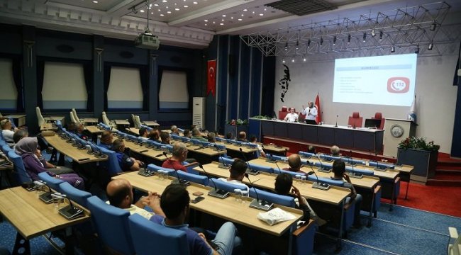 Kayseri Büyükşehir personeline 'ilk yardım' eğitimi