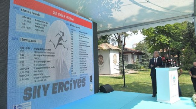 Kayseri'de hedef: 12 ay Erciyes
