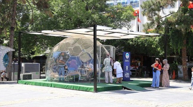 Kayseri'de İletişim Küresi'ne yoğun ilgi