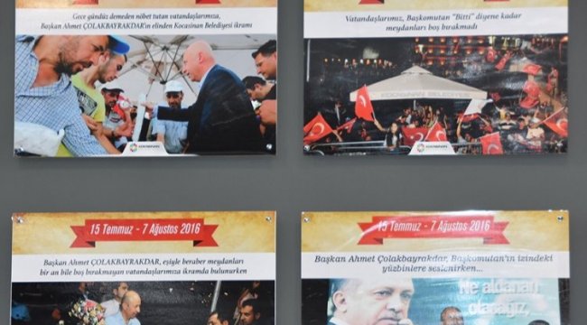 Kayseri Kocasinan 15 Temmuz'u yaşatıyor