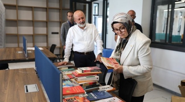 Kayseri Kocasinan'da Sinan Kütüphanesi'ne geri sayım