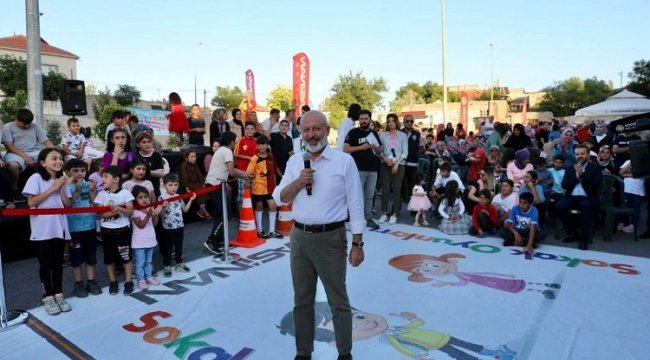 Kayseri Kocasinan'da sokak oyunlarına ilgi