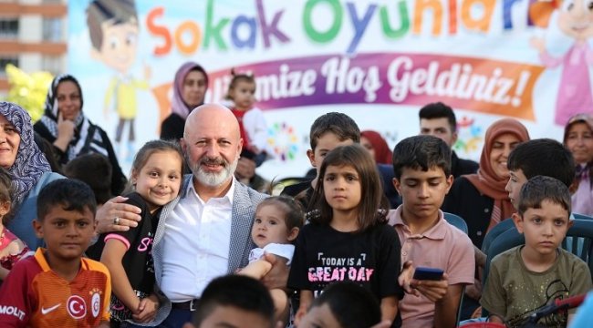 Kayseri Kocasinan sokaklarında şenlik var