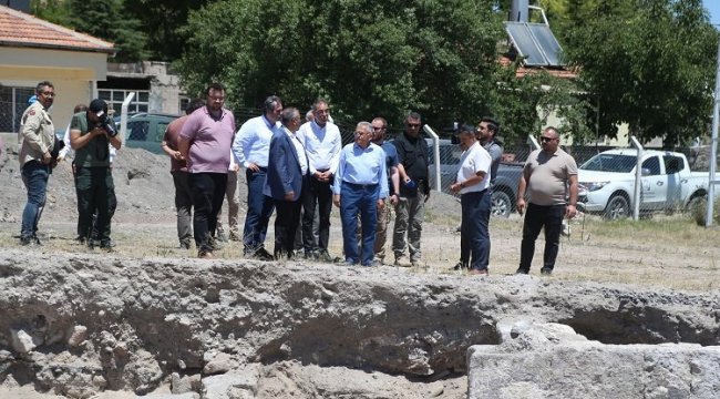 Kayseri Örenşehir'de 'tarihi' çalışma