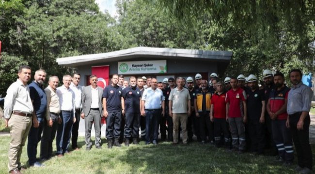Kayseri Şeker arama birimi kurdu