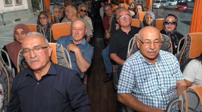 Kayserili gaziler aileleriyle Çanakkale'ye gitti