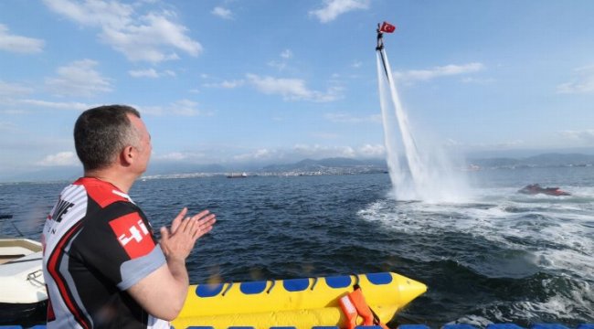 Kocaeli'de 'Su Sporları Festivali' coşkuyla tamamlandı