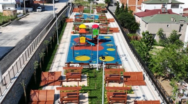 Kocaeli Diliskeleli çocuklar parklarına kavuştu