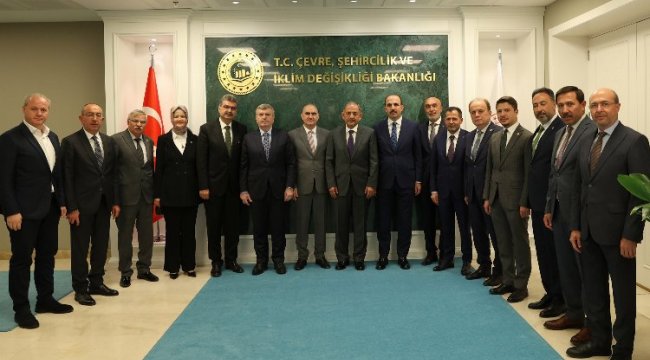 Konya'dan Bakan Özhaseki'ye nezaket