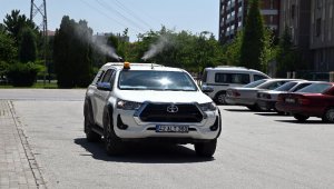 Konya Selçuklu'da ilaçlamalar sürüyor