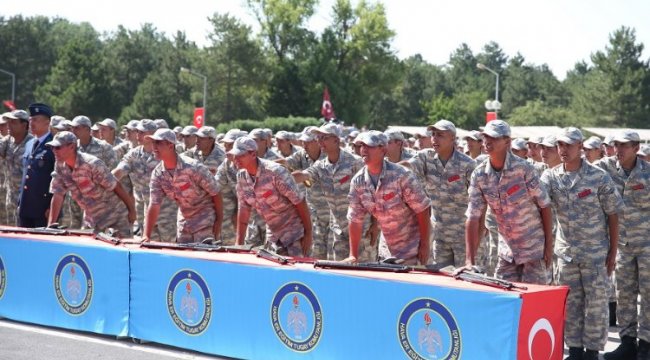 Kütahya'da 2023 2/C tertipler yemin etti