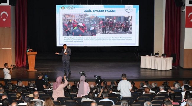 Malatya'da Kent Merkezi Planlama Toplantısı yapıldı