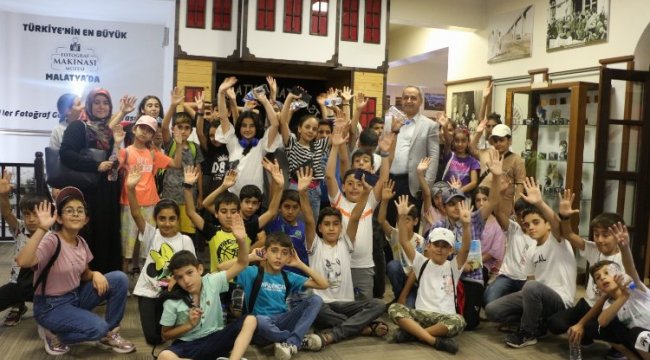 Malatya'da konak öğrencilerinde Sanat Sokağı'na ziyaret