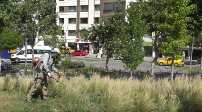 Malatya'nın parklarında bakım ve onarım