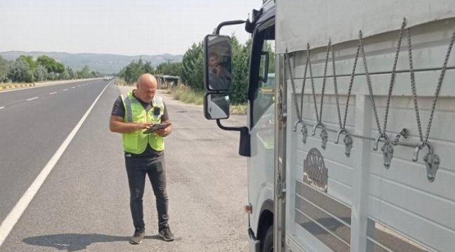 Manisa'da Hal girişinde kayıt dışına sıkı denetim