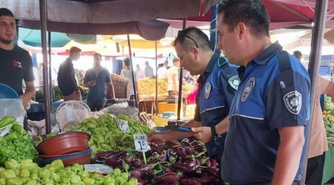 Manisa'da pazaryerlerinde sıkı denetim