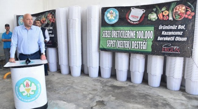 Manisa Gölmarmaralı üreticiler de sepetlendi