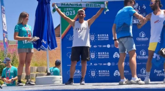 Manisalı atlet Bursa'dan madalyayla döndü