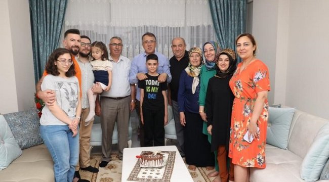 Mehmet Savran'dan ev ve esnafa ziyaret