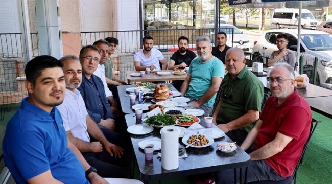Mehmet Savran Nevşehirli esnafla buluştu