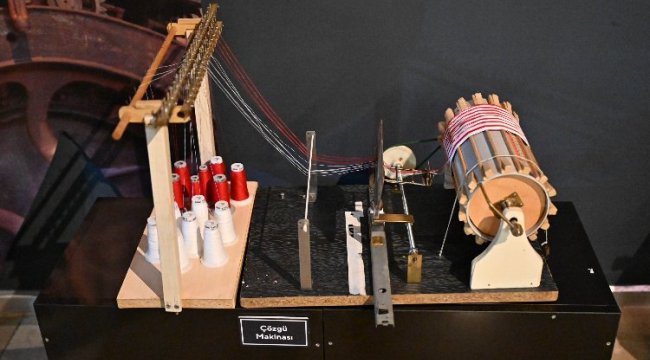 Minyatür dokuma tezgahları Bursa'da