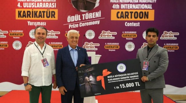 Muğla 4. Uluslararası Karikatür Yarışması'nda ödüller sahiplerini buldu