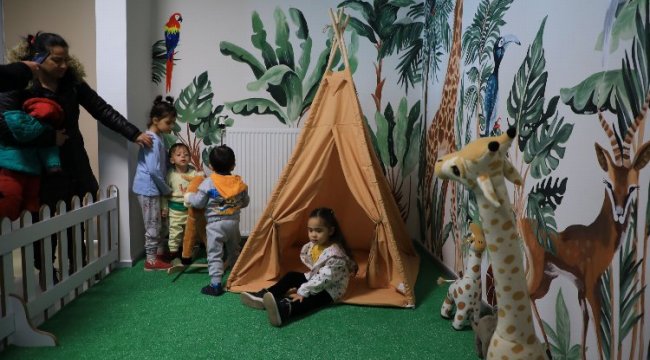 Muğla'da Oyuncak Kütüphanesi miniklerin yeni eğlencesi