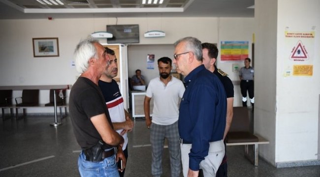 Mustafa Helvacıoğlu'ndan taziye ziyareti