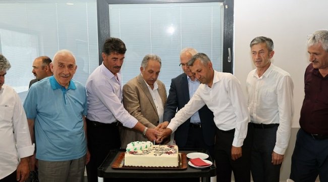 Mustafa Yalçın muhtarlarla buluştu