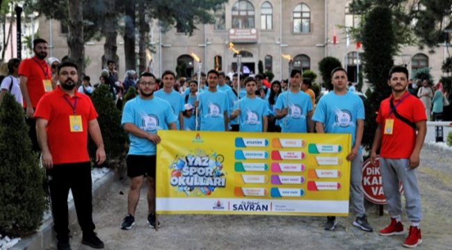 Nevşehir Belediyesi yaz spor okulu açıldı