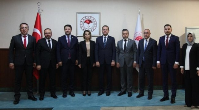 Nevşehir heyeti Gizligider'le buluştu