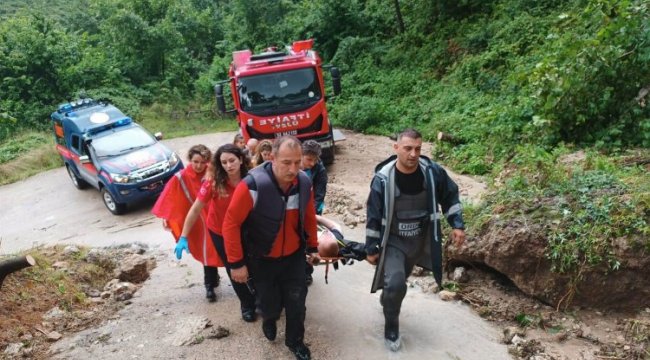 Ordu'da sel alarmı