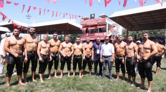 Pehlivanlar Altın Kemer için meydana çıkıyor