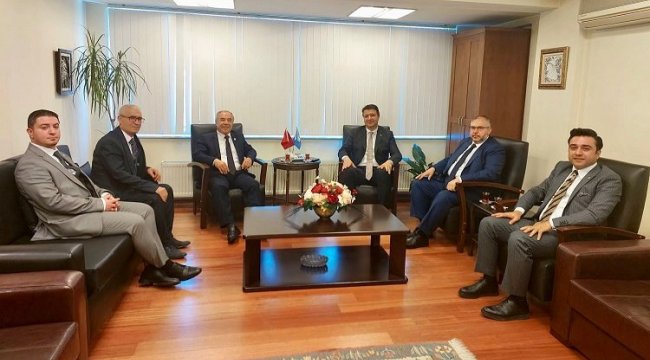 Saadetli vekil bayramlaşma heyetinde