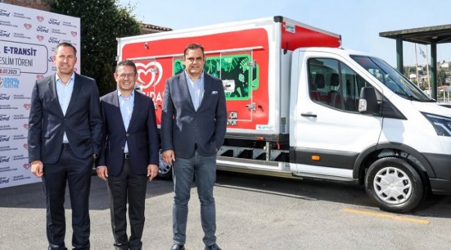 Şehir içi lojistikte elektrik araç kullanan ilk marka oldu