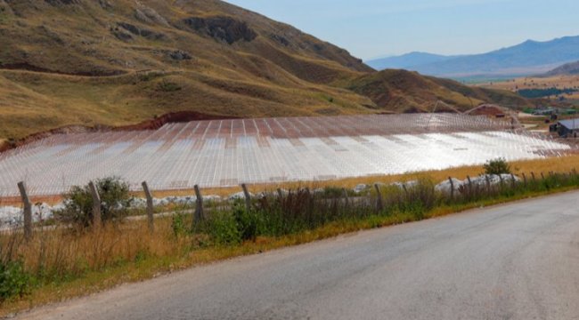 Sivas'ın cam serasında sona doğru