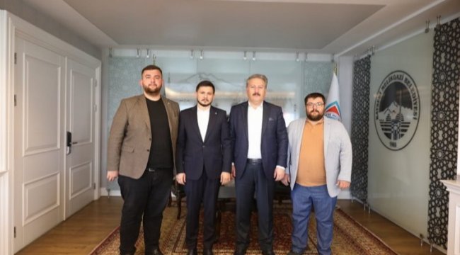 TÜGVA Kayseri'den Palancıoğlu'na ziyaret