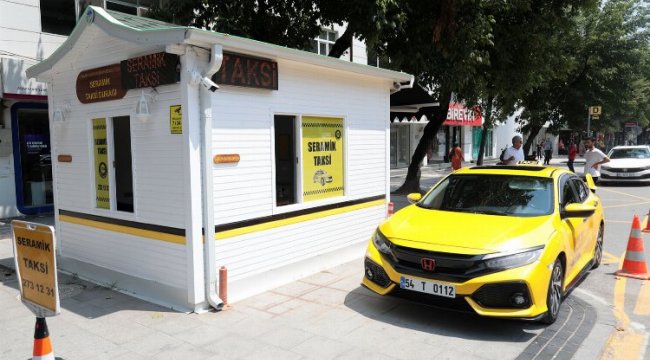 Yeni taksi durakları Sakarya'ya çok yakıştı