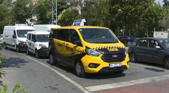 Yeni taksiler İstanbul yollarında