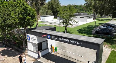ABB Karavan Parkı hizmete girdi