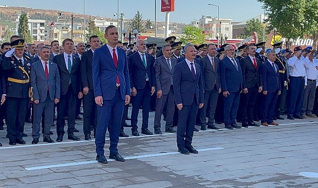 Adıyaman'da 30 Ağustos törenleri