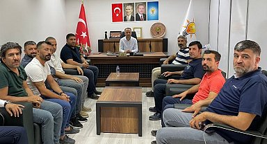 Adıyaman'da İGC yönetiminden AK Parti'ye 'hayırlı olsun' ziyareti