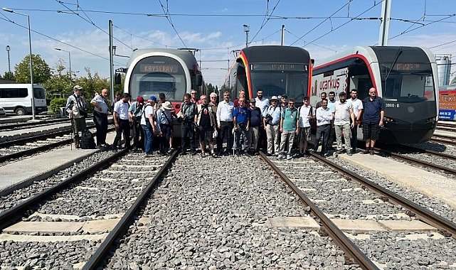 Alman tramvay dostlarından Kayseri Ulaşım'a övgü